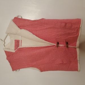 Mudd girls fleece hooded vest